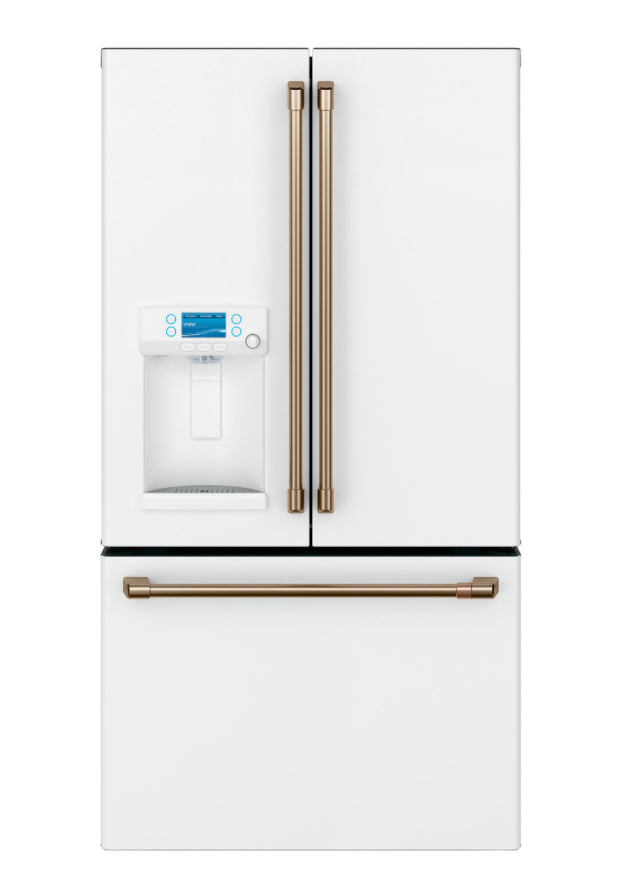 Café™ ENERGY STAR® 22.1 Cu. Ft. Smart Counter-Depth French-Door Refrigerator with Hot Water Dispenser