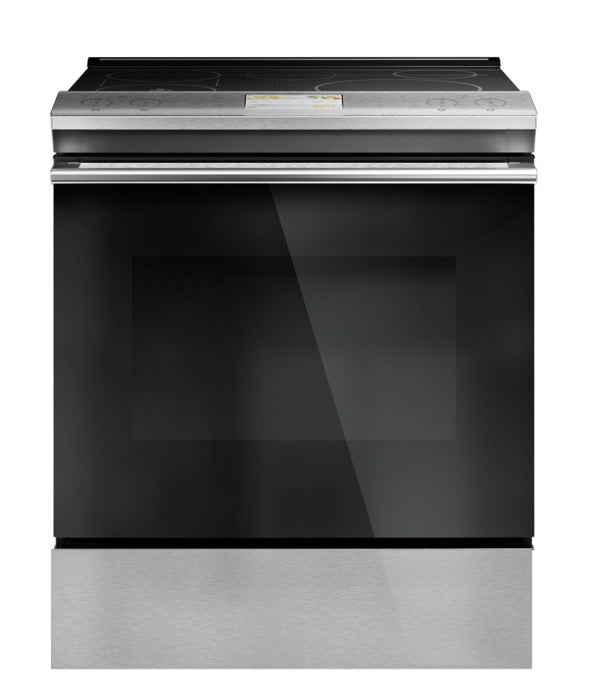 Café™ 30" Smart Slide-In, Front-Control, Induction and Convection Range with In-Oven Camera in Platinum Glass
CHS90XM2NS5