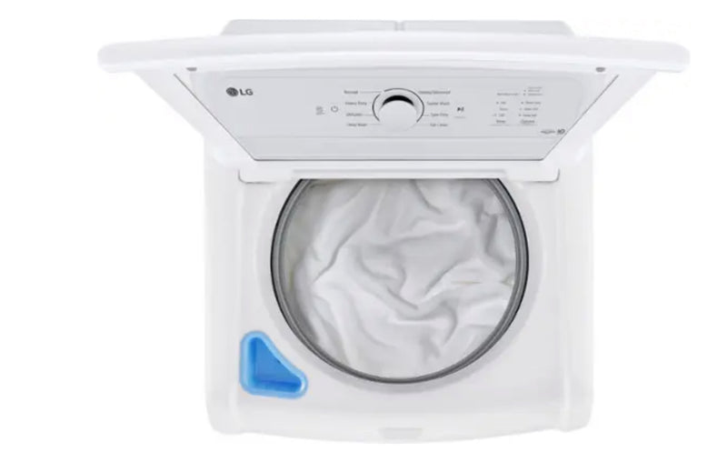 LG - 4.3 Cu. Ft. High-Efficiency Top Load Washer with SlamProof Glass Lid - White
Model:WT6100CW