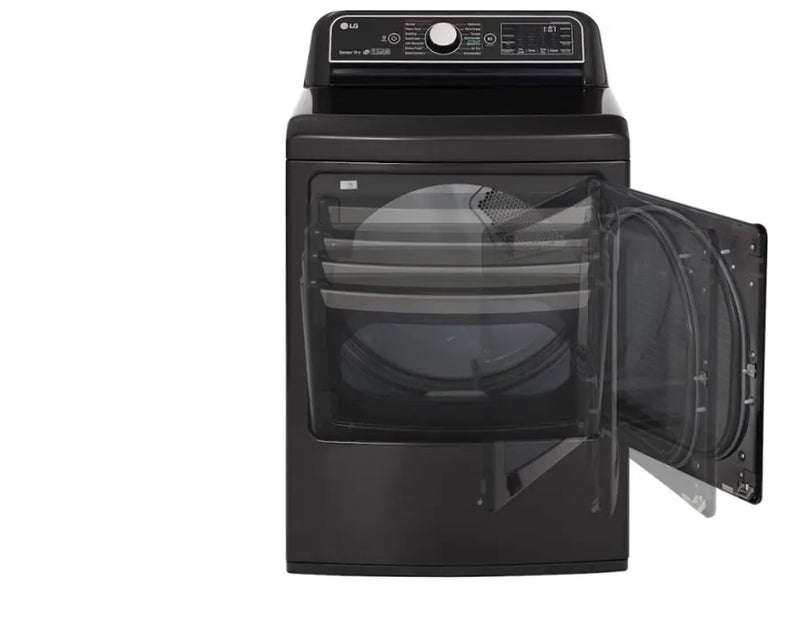 LG - 7.3 Cu. Ft. Smart Gas Dryer with Steam and Sensor Dry - Black Steel
Model:DLGX7901BE