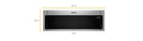 Whirlpool - 1.1 Cu. Ft. Low Profile Over-the-Range Microwave Hood Combination - Stainless Steel
Model:WML55011HS