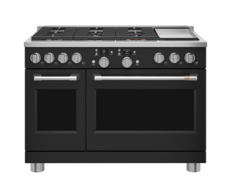 Café™ 48" Smart Dual-Fuel Commercial-Style Range with 6 Burners and Griddle (Natural Gas)