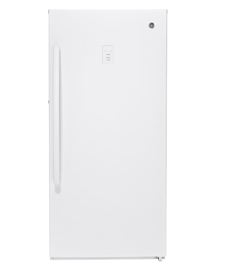 GE® 14.1 Cu. Ft. Frost-Free Garage Ready Upright Freezer

Model