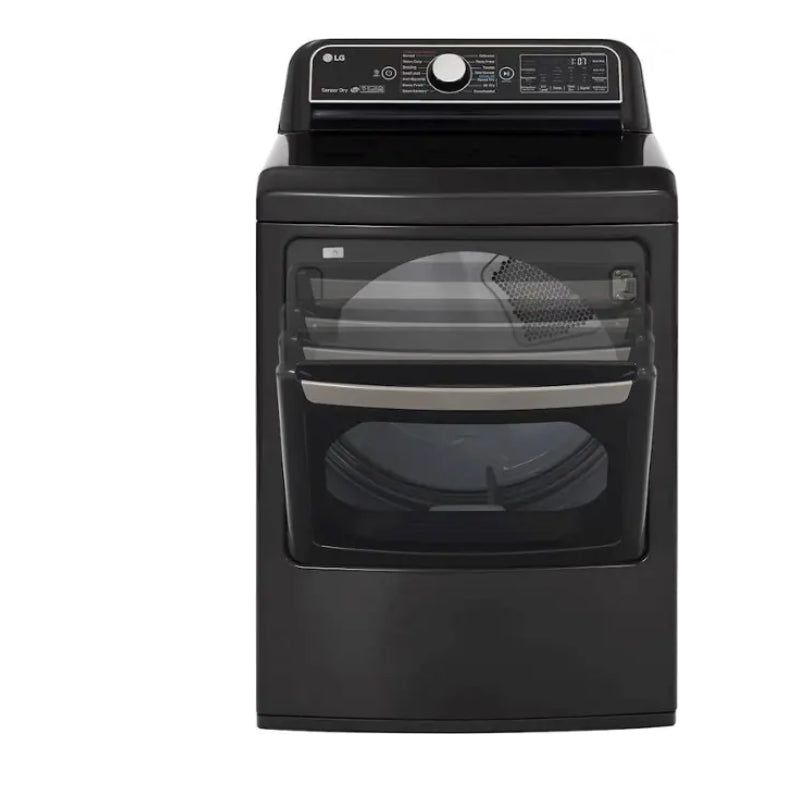 LG - 7.3 Cu. Ft. Smart Gas Dryer with Steam and Sensor Dry - Black Steel
Model:DLGX7901BE