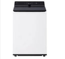 LG Top Load Washer with 5.5 cu ft Capacity, EasyUnload™, AI Fabric Sensor / Smart Pairing™ ,Slam Proof with LG  Electric Dryer with 7.3 cu ft Capacity, EasyLoad™ Door, AI Sensor Dry™, Smart Pairing