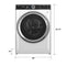 GE Profile™ 5.3 cu. ft. Capacity Smart Front Load ENERGY STAR® Washer with UltraFresh™ Vent System+ with OdorBlock™