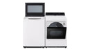 LG Top Load Laundry Pair with 5.3 cu. ft. Smart Washer with Agitator and Easy Unload and 7.3 cu. ft. EasyLoad Electric Dryer PLUS WT8405CB | DLE8400BE