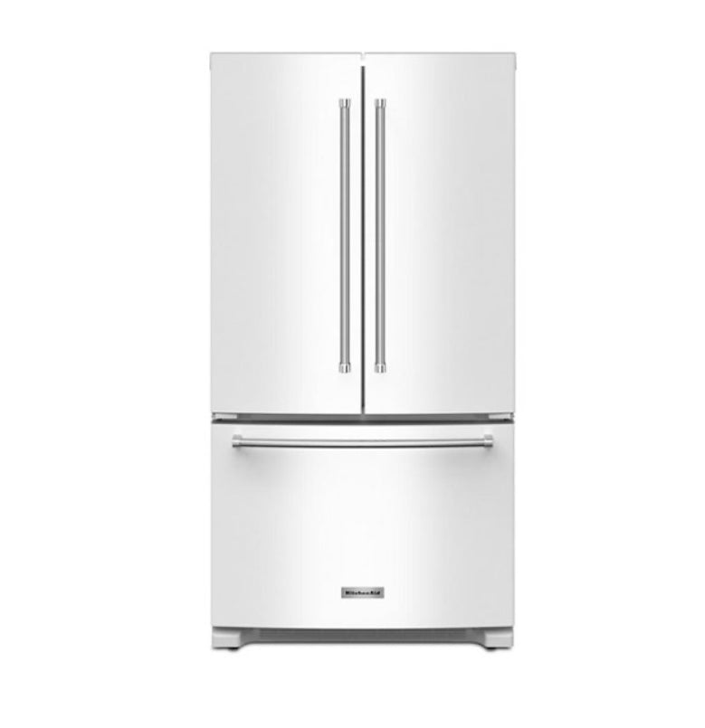 KitchenAid - 20 Cu. Ft. French Door Refrigerator with Interior Water Dispenser - Stainless Steel
Model:KRFC136RPS