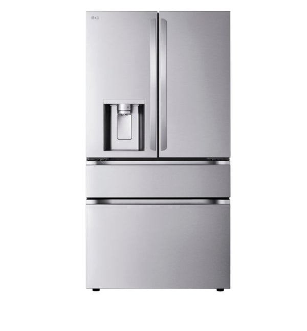 LG - Standard-Depth MAX 28.6 Cu. Ft. 4-Door French Door Smart Refrigerator with Full-Convert Drawer - Stainless Steel
Model:LF29H8330S