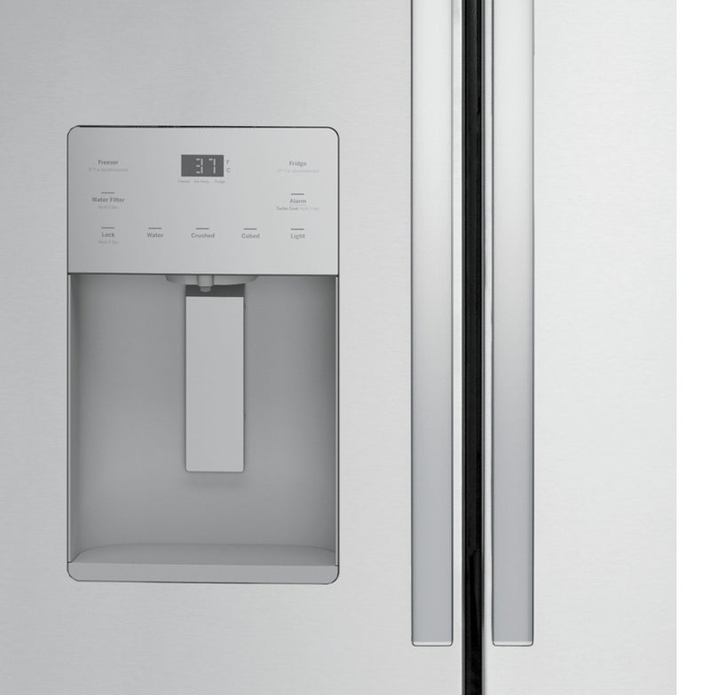 GE® ENERGY STAR® 20.6 Cu. Ft. Fingerprint Resistant Counter-Depth French-Door Refrigerator Model