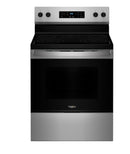 Whirlpool - 5.3 Cu. Ft. Freestanding Electric Range with Cooktop Flexibility - Stainless Steel
Model:WFES3330RS