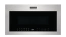 Frigidaire professional 4 Piece Kitchen Appliances Package with French Door Refrigerator, Electric Range, Over the Range Microwave and Dishwasher in Stainless Steel