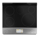 Café™ 30" Smart Slide-In, Front-Control, Induction and Convection Range with In-Oven Camera in Platinum Glass
CHS90XM2NS5