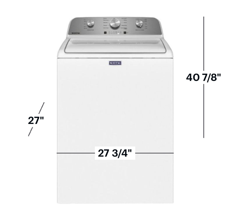 Maytag - 4.5 Cu. Ft. High Efficiency Top Load Washer with Deep Fill - White
Model:MVW4505MW