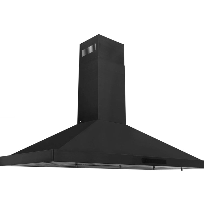 ZLINE Convertible Vent Wall Mount Range Hood in Black Stainless Steel (BSKBN)