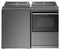 Whirlpool  WHWADREW8127
Side-by-Side Washer & Dryer Set with Top Load Washer and Electric Dryer in White