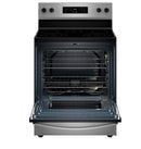 Whirlpool - 5.3 Cu. Ft. Freestanding Electric Range with Cooktop Flexibility - Stainless Steel
Model:WFES3330RS