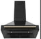 ZLINE Autograph Edition 36 in. Black Stainless Steel Range Hood with Handle (BS655Z-36)