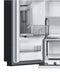 Bespoke 3-Door French Door Refrigerator 24 cu. ft. in White Glass with AutoFill Water Pitcher RF24BB620012