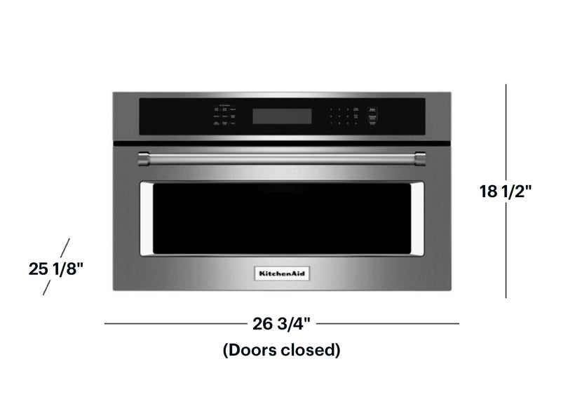 KitchenAid - 1.4 Cu. Ft. Built-In Microwave - Stainless Steel
KMBP107ESS