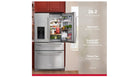 KitchenAid - 26 cu. ft. French Door Refrigerator with Ice and Water Dispenser - Stainless Steel
Model:KRMF536RPS