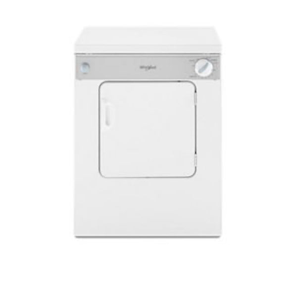 Whirlpool 110V 3.4 cu. ft. Compact Front Load Dryer with Flexible Installation Model: LDR3822PQ