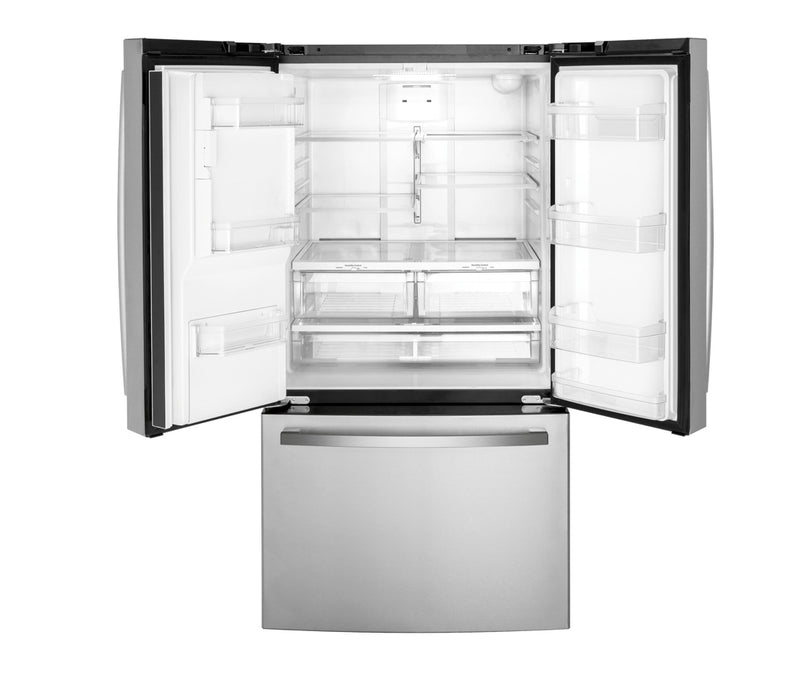 GE® ENERGY STAR® 20.6 Cu. Ft. Fingerprint Resistant Counter-Depth French-Door Refrigerator Model