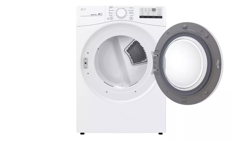 LG 7.4 cu. ft. Ultra Large Capacity Electric Dryer DLEX3400cw