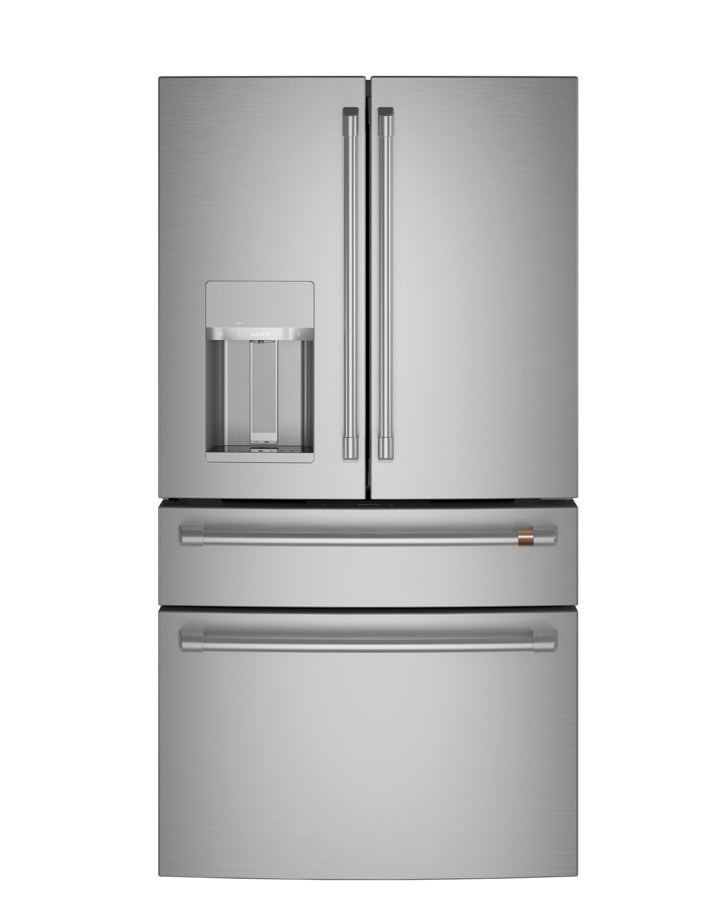 Café™ ENERGY STAR® 22.3 Cu. Ft. Smart Counter-Depth 4-Door French-Door Refrigerator
CXE22DP4PW2 / CXE22DP3PD1/ CXE22DP2PS1