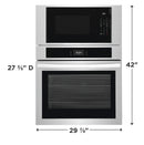 Frigidaire - 30" Electric Microwave Combination Oven with Fan Convection