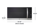 LG - 1.7 Cu. Ft. Over-The-Range Microwave with Sensor Cook and EasyClean - Stainless Steel
Model:MVEM1721F