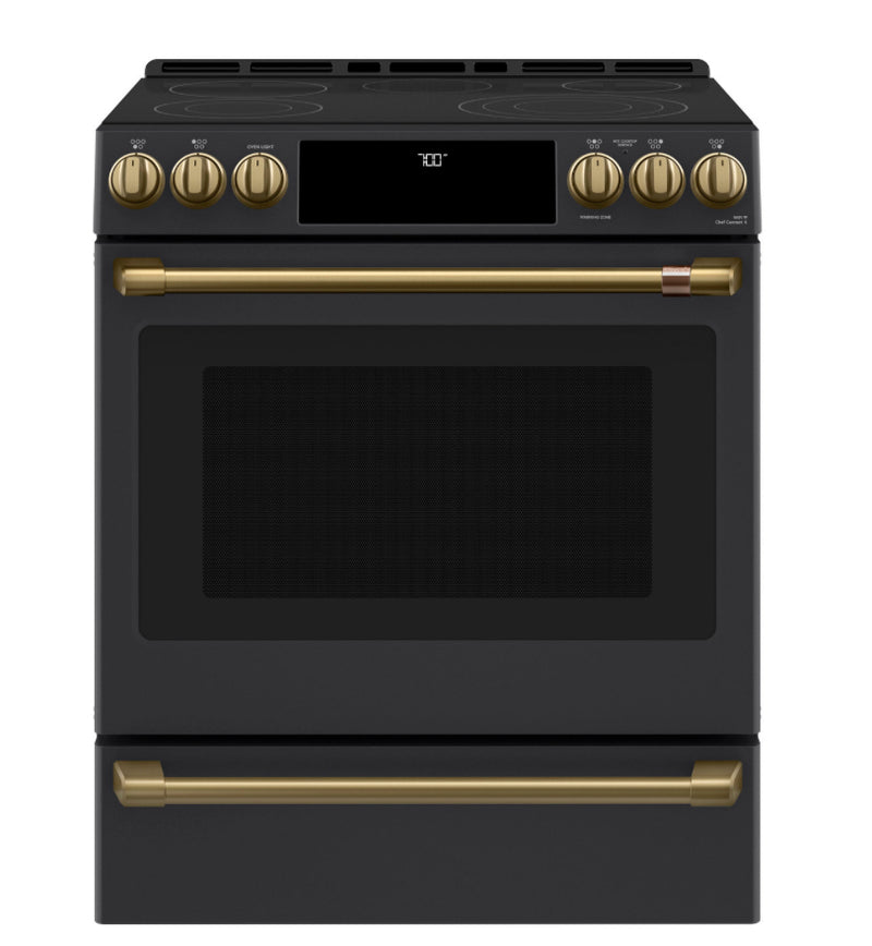 Café™ 30" Smart Slide-In, Front-Control, Radiant and Convection Range