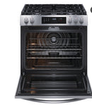 Frigidaire 30" Slide in Gas Range FCFG3083AS