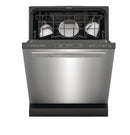 Frigidaire - Gallery 24" Built-In Dishwasher, 52dba - Stainless Steel Model:GDPP4515AF