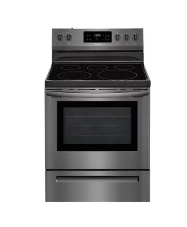 Frigidaire - 5.3 Cu. Ft. Self-Cleaning Freestanding Electric Range - Black Stainless Steel
Model:FFEF3054TD