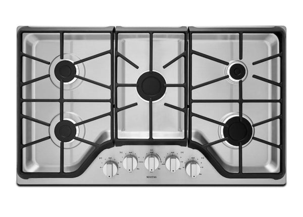 Maytag - 36" Built-In Gas Cooktop - Stainless Steel
Model:MGC7536DS