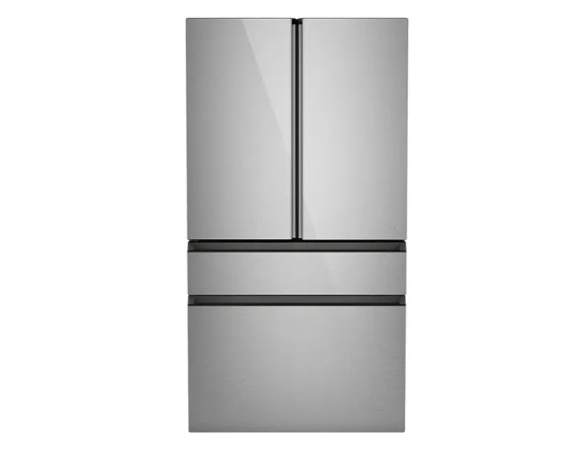 Café - 28.7 Cu. Ft. 4-Door French Door Smart Refrigerator with Dual Dispense Auto Fill Pitcher - Platinum Glass Model:CGE29DM5TS5