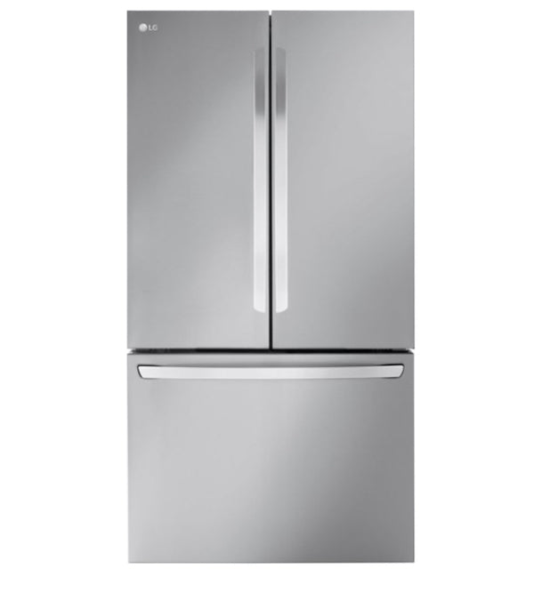 LG - 31.7 Cu. Ft. French Door Smart Refrigerator with Internal Water Dispenser - Stainless Steel
Model:LRFLS3206S