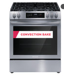 Frigidaire 30" Slide in Gas Range FCFG3083AS