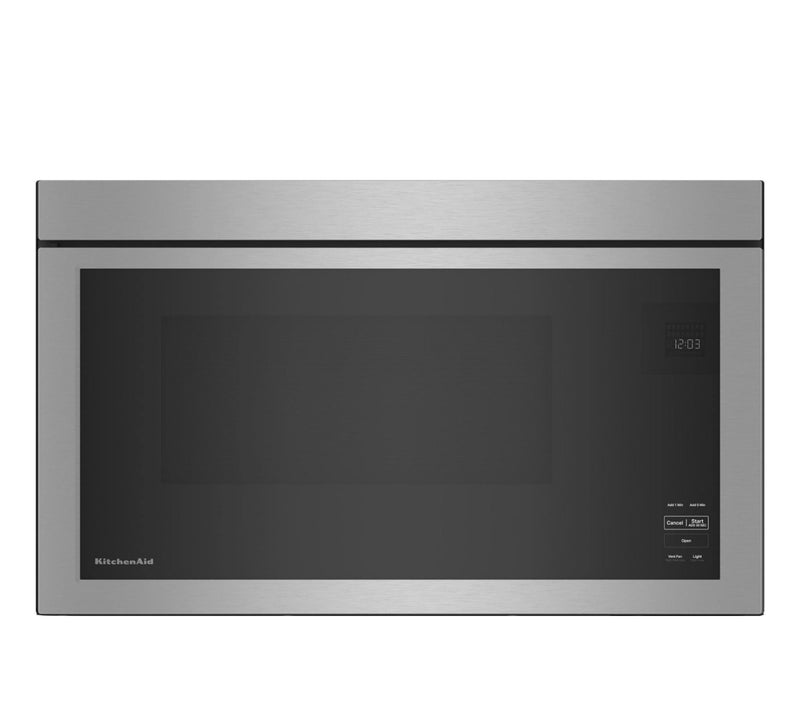 KitchenAid - 1.1 Cu. Ft. Over-the-Range Microwave with Flush Built-in Design and PrintShield Finish - Stainless Steel
Model:KMMF330PPS