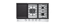 LG - 36" Built-In Smart Gas Cooktop with 5 Burners and EasyClean - Stainless Steel
Model:CBGJ3627S