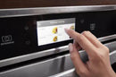 Whirlpool  WOC75EC0HS
30 Inch Smart Combination Wall Oven with Wi-Fi Connectivity, True Convection, Alexa and Google Home Voice Control, Scan-to-Cook Technology, Frozen Bake™, Touchscreen, Convection Conversion, Nest Learning Thermostat™, Party Mode, Temp