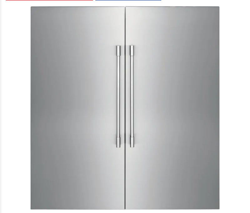 Frigidaire Professional Series  FRREFR6
Column Refrigerator & Freezer Set with 33 Inch Freezer and 33 Inch Refrigerator in Stainless Steel with Trim kit