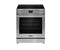 Frigidaire professional 4 Piece Kitchen Appliances Package with French Door Refrigerator, Electric Range, Over the Range Microwave and Dishwasher in Stainless Steel