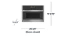 GE Profile - 1.7 Cu. Ft. Convection Built-In Microwave with Sensor Cooking and Five in One 120V Advantium Technology - Stainless Steel
Model:PSB9100SVSS