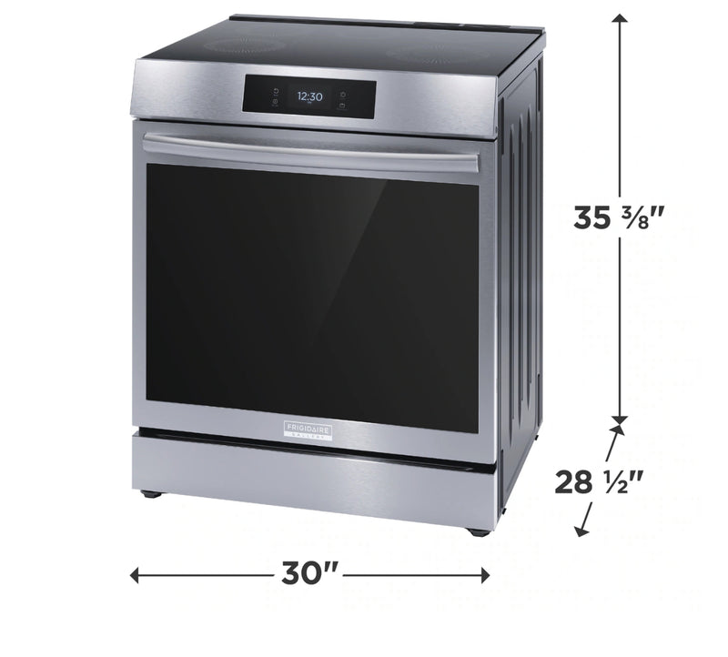 Frigidaire Gallery 30" Induction Range with 15+ Ways To Cook
GCFI3060BF