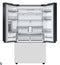 Bespoke 3-Door French Door Refrigerator 24 cu. ft. in White Glass with AutoFill Water Pitcher RF24BB620012