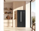 Forno Salerno  FFRBI180533BLK
33 Inch Freestanding Side by Side Refrigerator with 15.62 cu. ft. Total Capacity, Total Frost-Free Design, and Sabbath & Vacation Mode