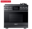 Dacor Contemporary  DOP36M96GLS
36 Inch Freestanding Professional Gas Smart Range with 6 Sealed Burners, 5.4 cu. ft. Oven Capacity, Self-Clean, and Dual-Stack Burners: Silver Stainless