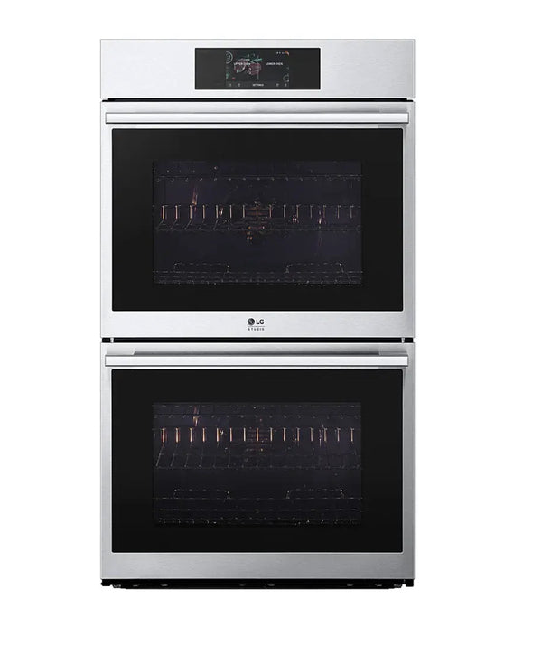 LG - STUDIO 30" Smart Built-In Electric Convection Double Wall Oven with Air Fry and Sous Vide - Stainless Steel
Model:WDES9428F